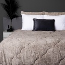 [17019250] LAZYBED ALL IN ONE TEDDY TAUPE  (140X200)