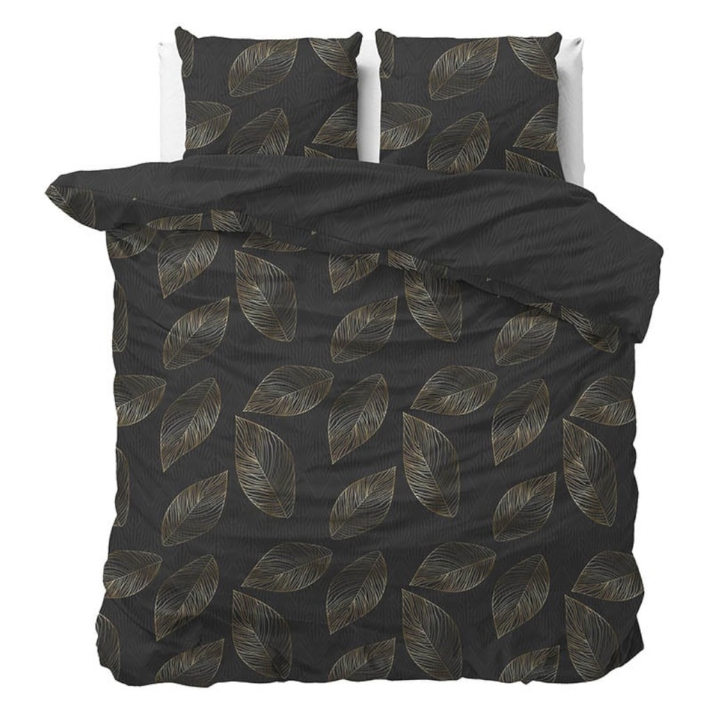 Dekbedovertrek-Martha-Dekbedovertrek-Tweepersoons-200x200-cm-Bruin-Katoen-satijn-Dessin-Manilla-Dekbed-Discounter