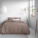 [15024020] POSTELJINA SATEN UNI TAUPE  (140X200)