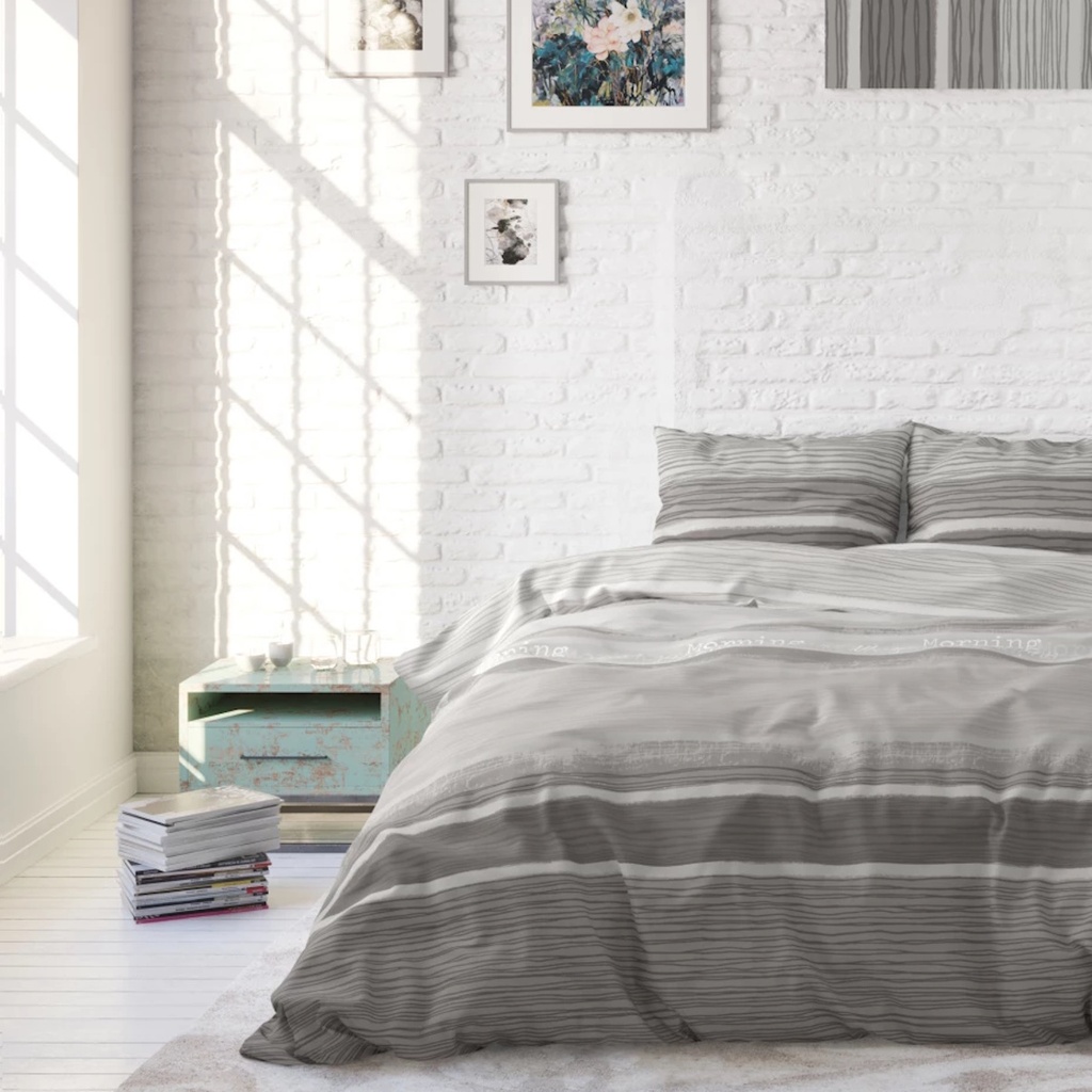 [8719242049884] POSTELJINA PERKAL MORNING GREY