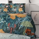 [15029826] POSTELJINA SATEN DONNA BLUE (200X200)
