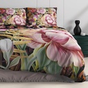 [17015825] POSTELJINA SATEN PETAL PINK (200X200)