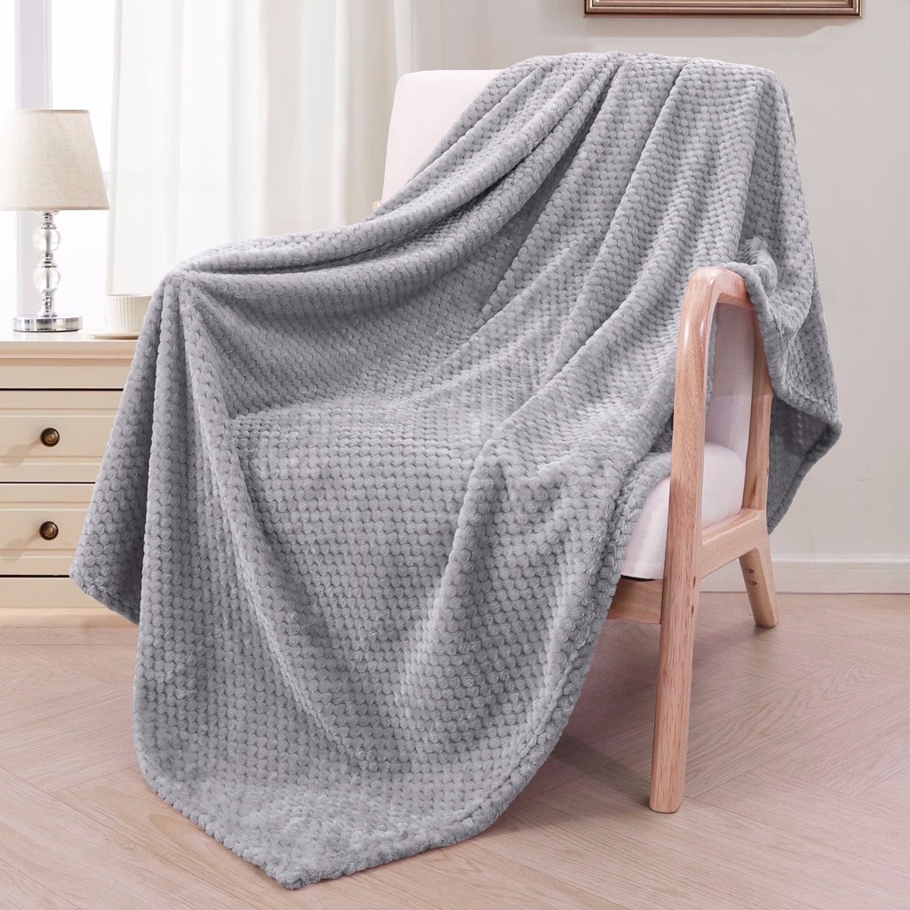 Exclusivo-Mezcla-Waffle-Textured-Extra-Large-Fleece-Blanket-Super-Soft-Warm-Throw-Blanket-Couch-Sofa-Bed-Light-Grey-50-x70-Cozy-Fuzzy-Lightweight_1f1c0e83-6fcf-48b8-b08