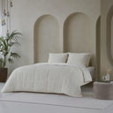 [17019791] LAZYBED ALL IN ONE RIB TEDDY WHITE (140X200)