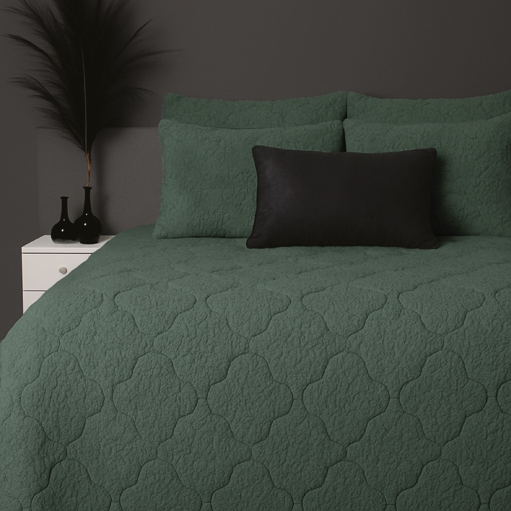 [17019771] LAZYBED ALL IN ONE TEDDY GREEN (140X200)