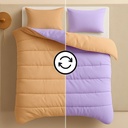 [17019801] LAZYBED ALL IN ONE LILA-PEACH (140X200)