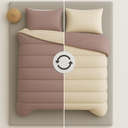 [17019811] LAZYBED ALL IN ONE TAUPE-CREAM (140X200)
