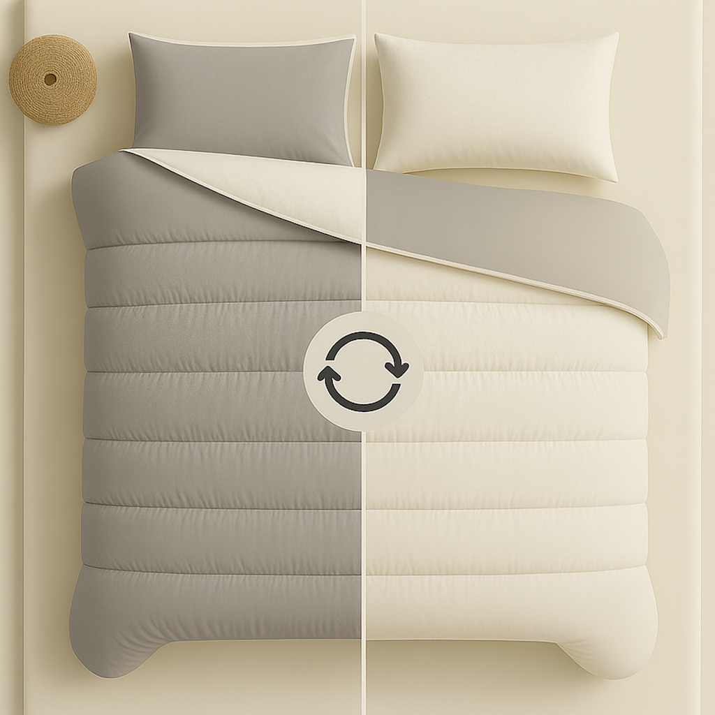 [17019813] LAZYBED ALL IN ONE CREAM-KHAKI (140X200)