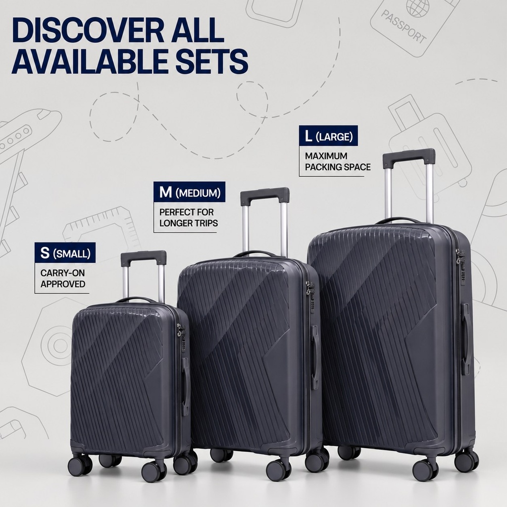 Discover All Available Luggage Sets