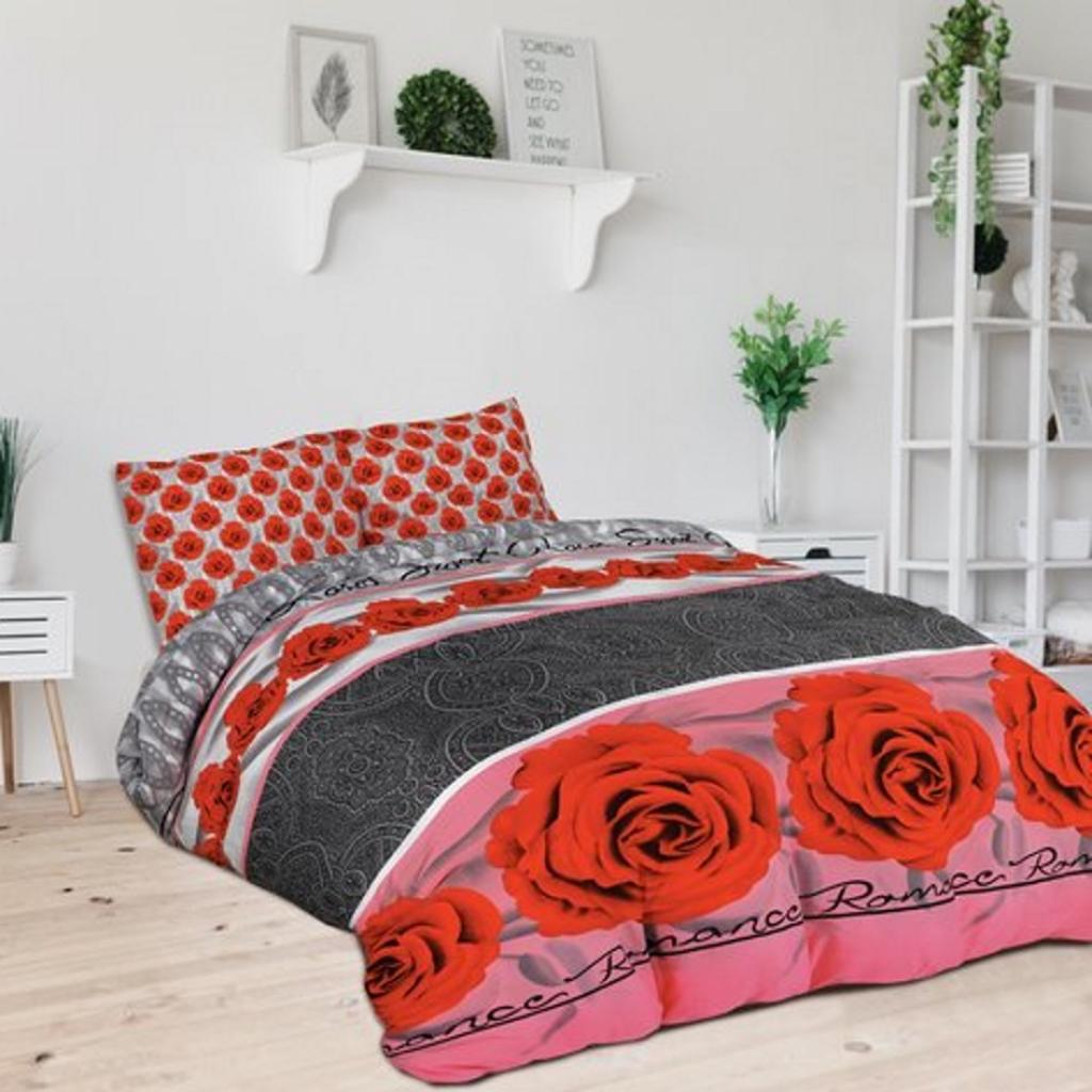POSTELJNINA ROMANCE ROSE