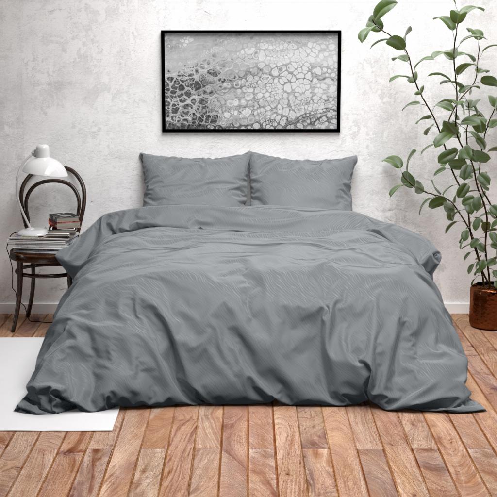 POSTELJNINA ORION GREY