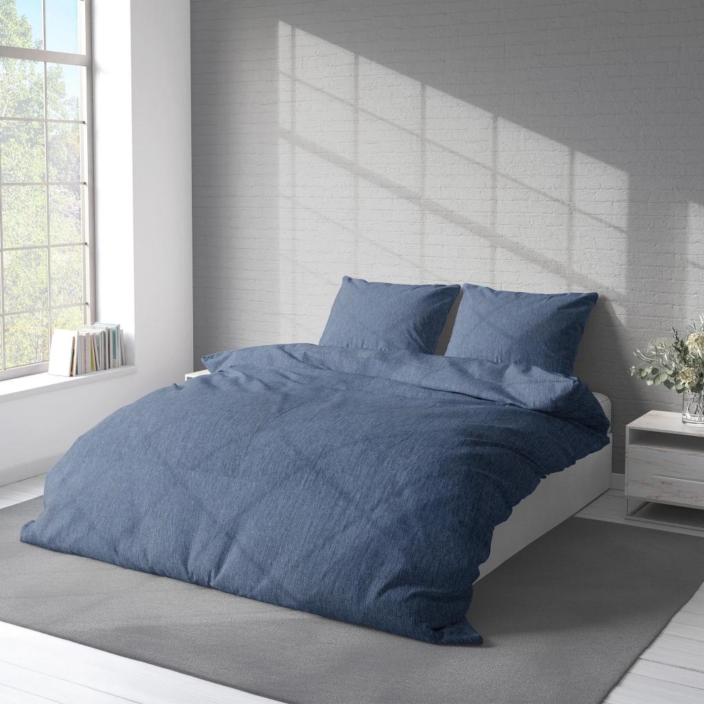 POSTELJNINA BAMBOO FEEL BLUE