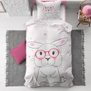 POSTELJNINA WISE BUNNY
