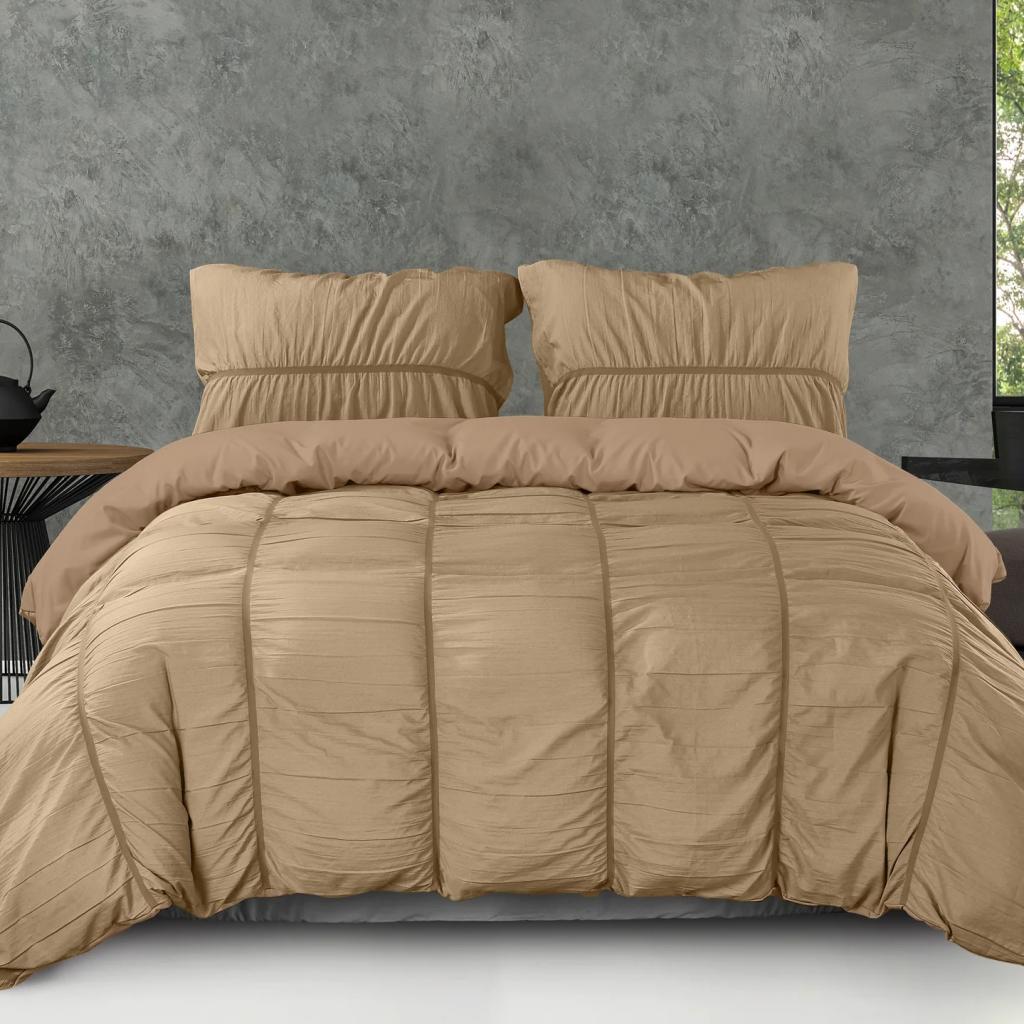 POSTELJNINA CALAIS TAUPE