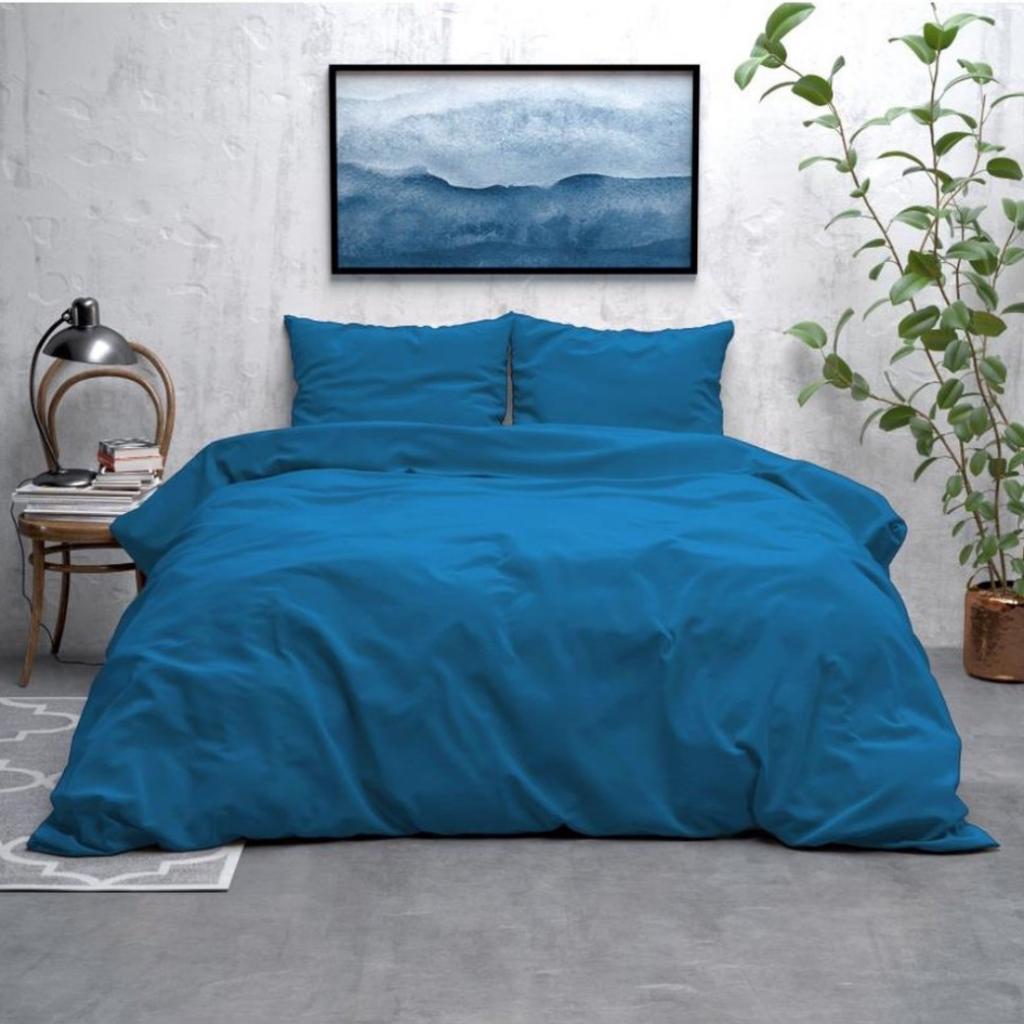 POSTELJNINA STONEWASH BLUE