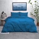 POSTELJNINA STONEWASH BLUE