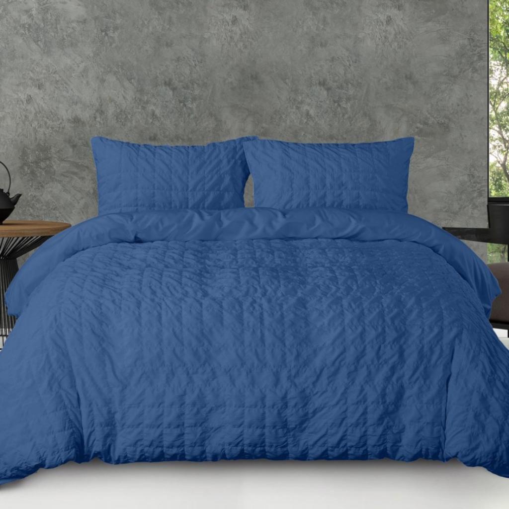 POSTELJNINA METZ INDIGO BLUE
