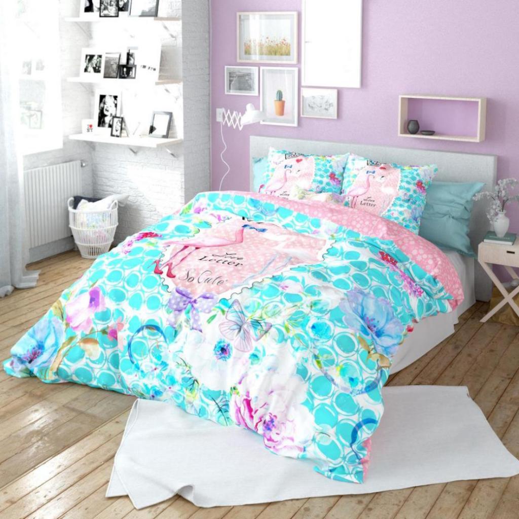 POSTELJNINA FLAMINGO