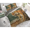 POSTELJNINA NATURE TIGER