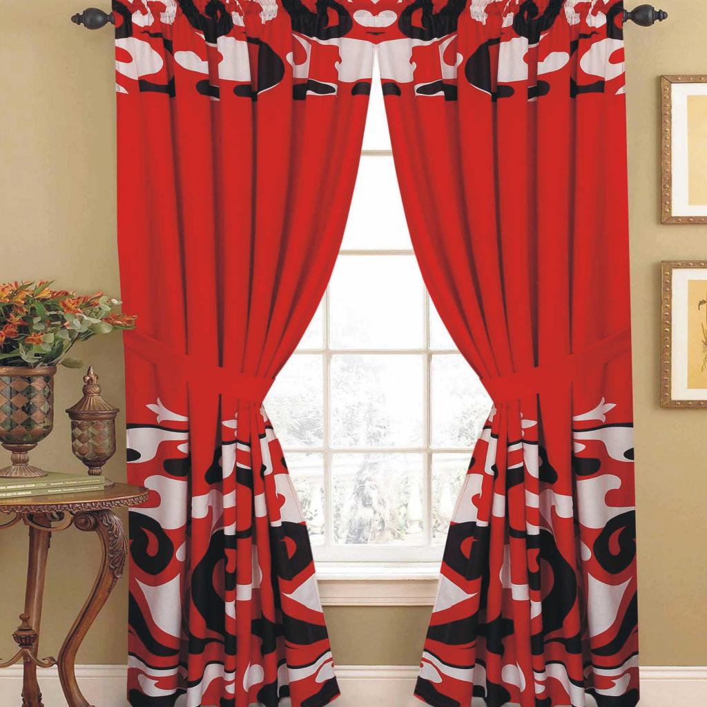 KOMPLET 2 ZAVES DREAM RED