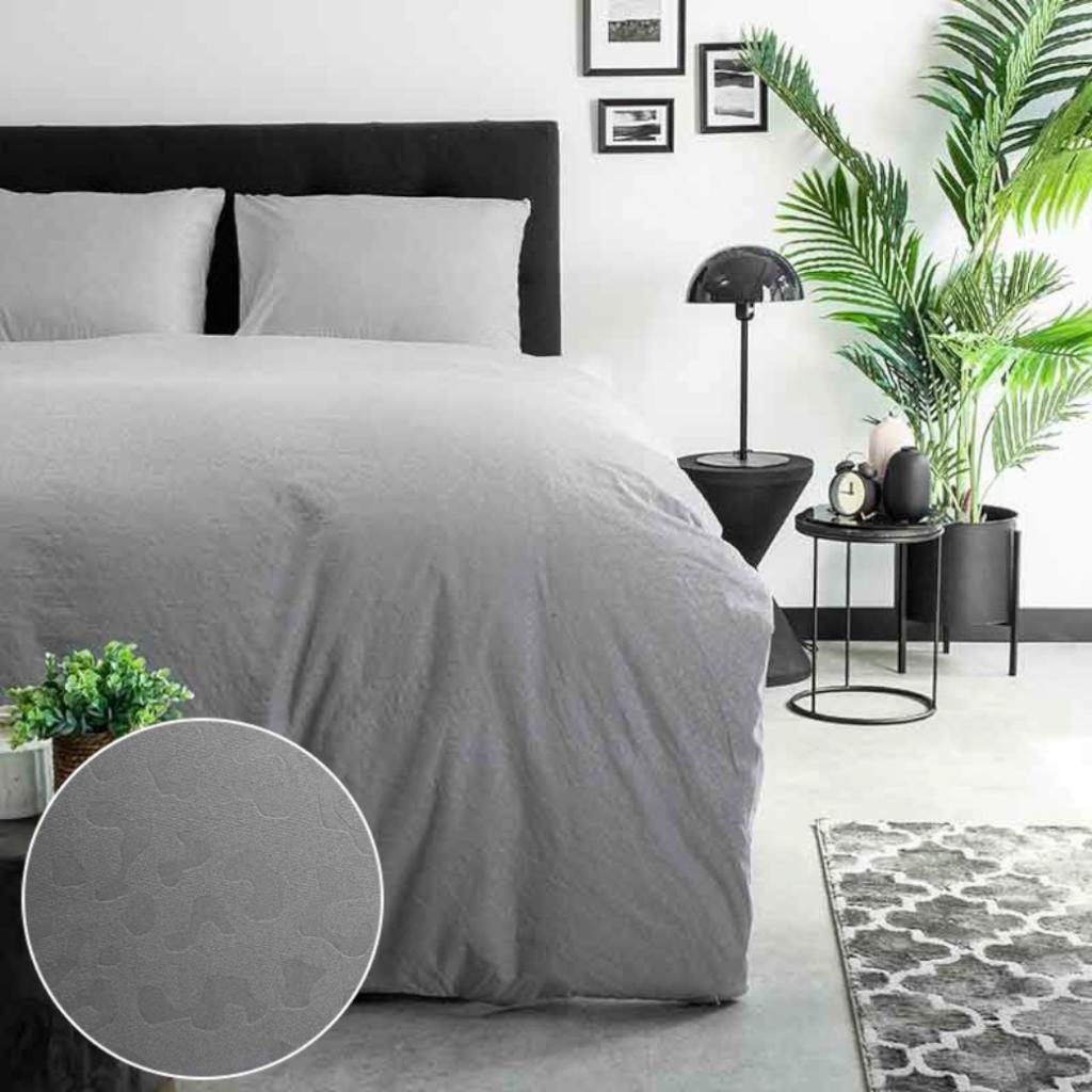 POSTELJNINA LEOPARD GREY