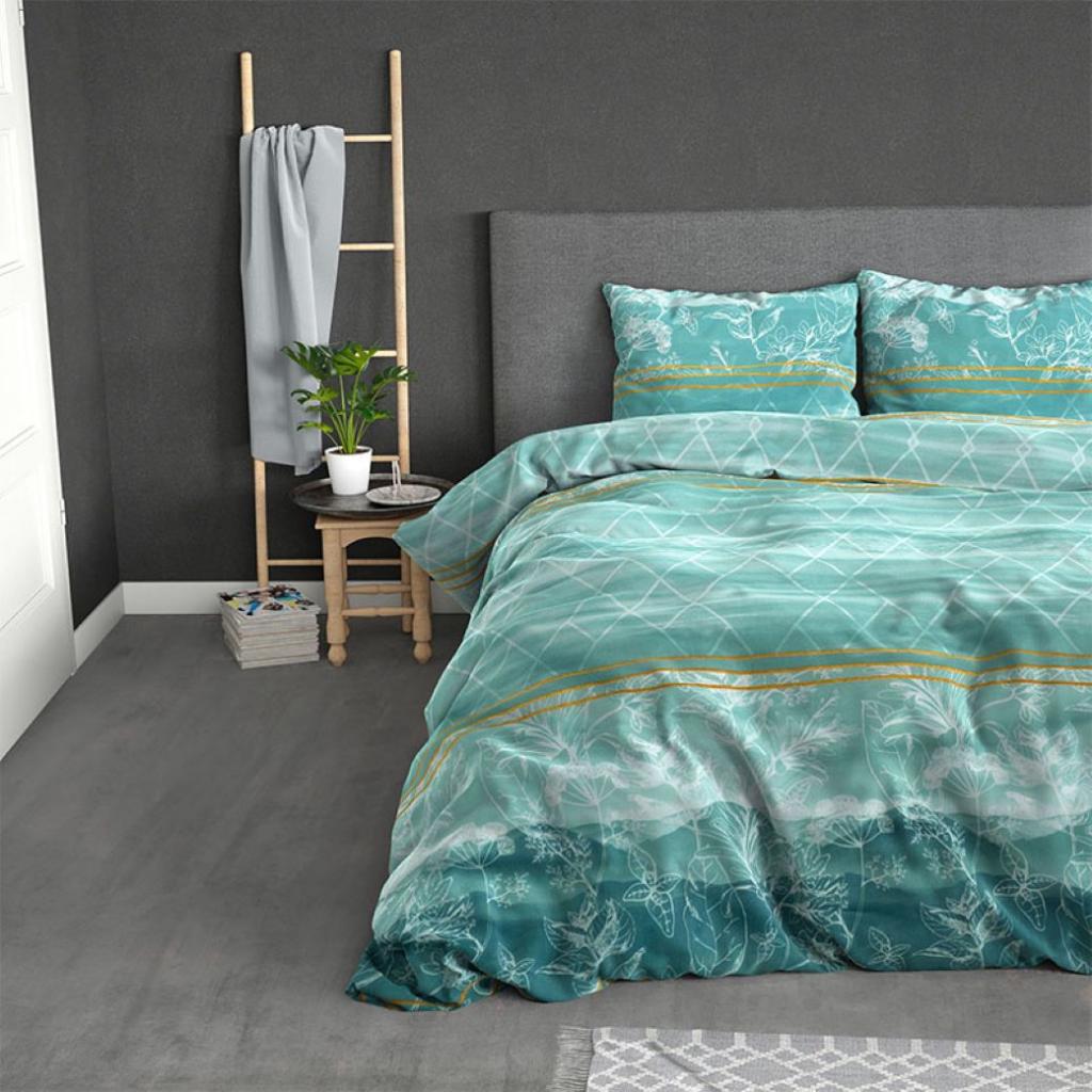 POSTELJNINA ZARA TURQUOISE