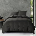 POSTELJNINA DOBBY ANTHRACITE