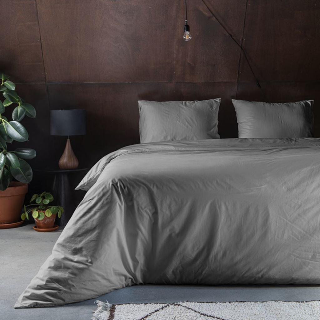 POSTELJNINA  CRISPY GREY