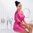 SATEN PLAŠČ SILKY HOT PINK