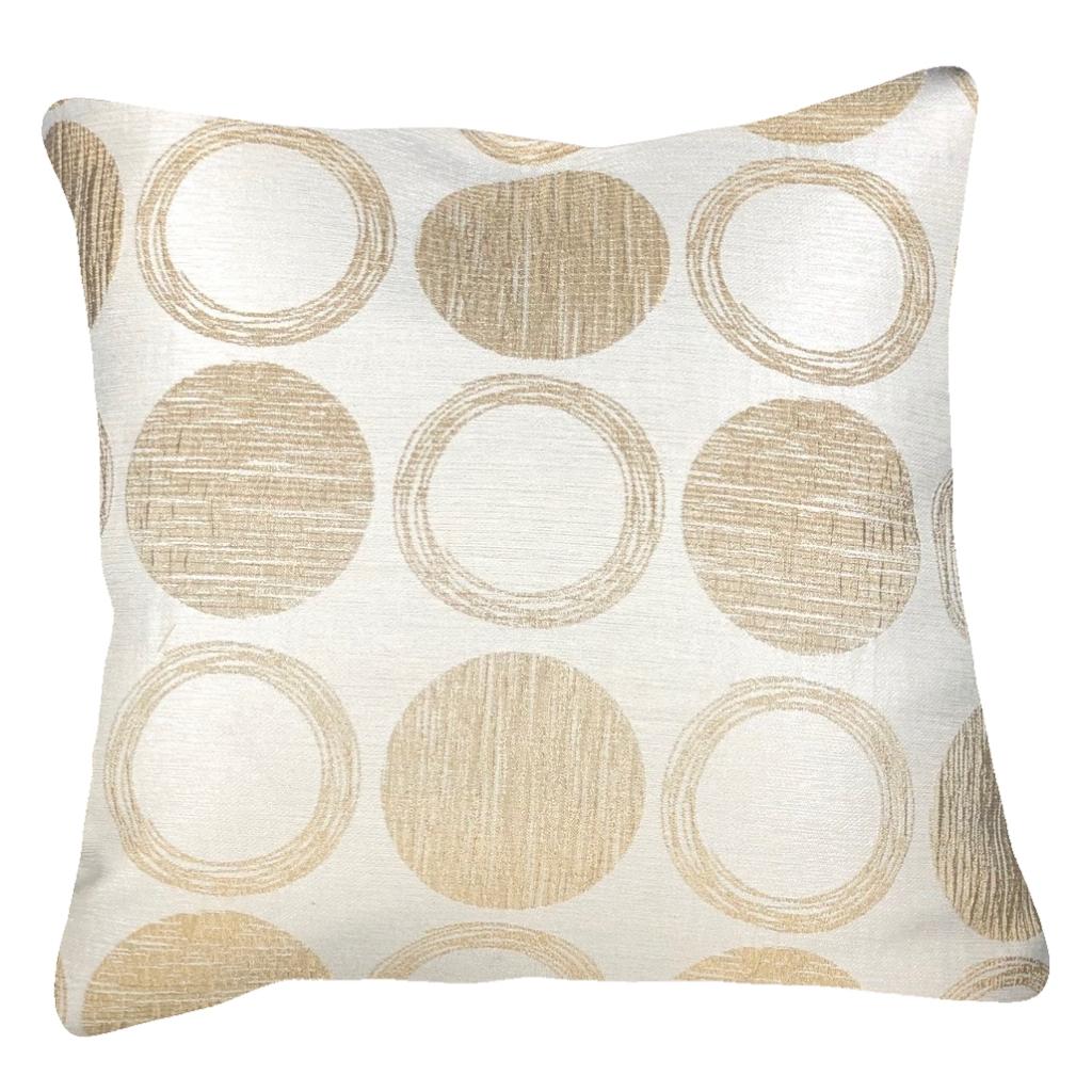 OKRASNA PREVLEKA ZA BLAZINO MOON CIRCLES ZLATNA 40/45X40/45