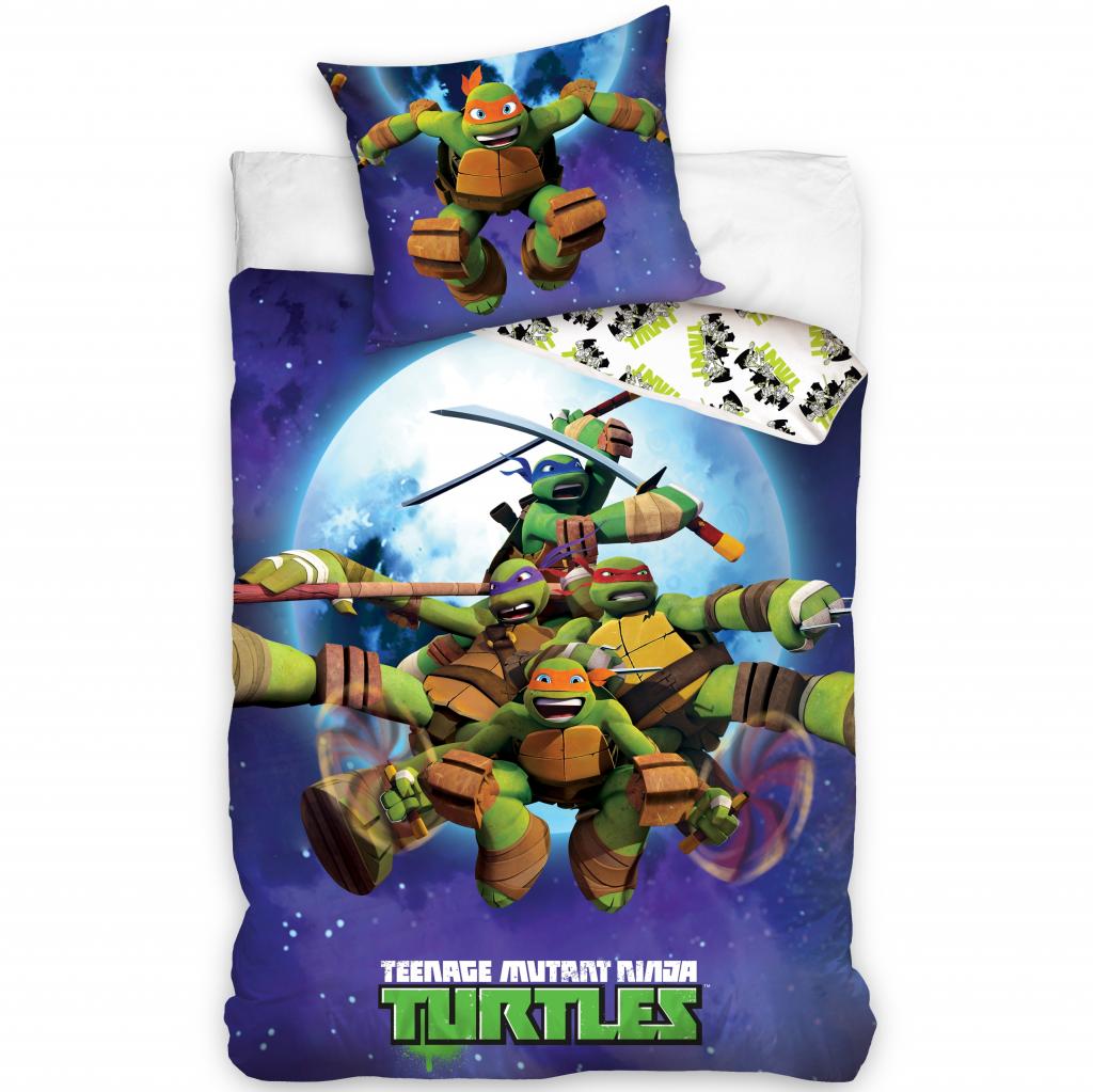 POSTELJNINA NINJA KORNJACE TMNT 140X200