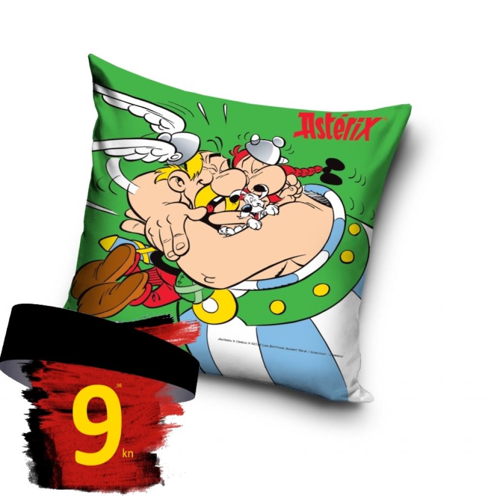 PREVLEKA ZA BLAZINO ASTERIX HUG ZELENA 40X40