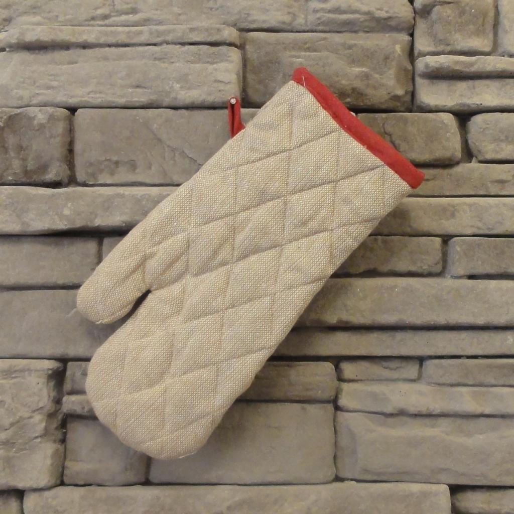 KUHINJSKA ROKAVICA COOK RED/ECRU