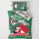 POSTELJNINA LOONEY TUNES XMAS