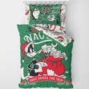 POSTELJNINA LOONEY TUNES XMAS