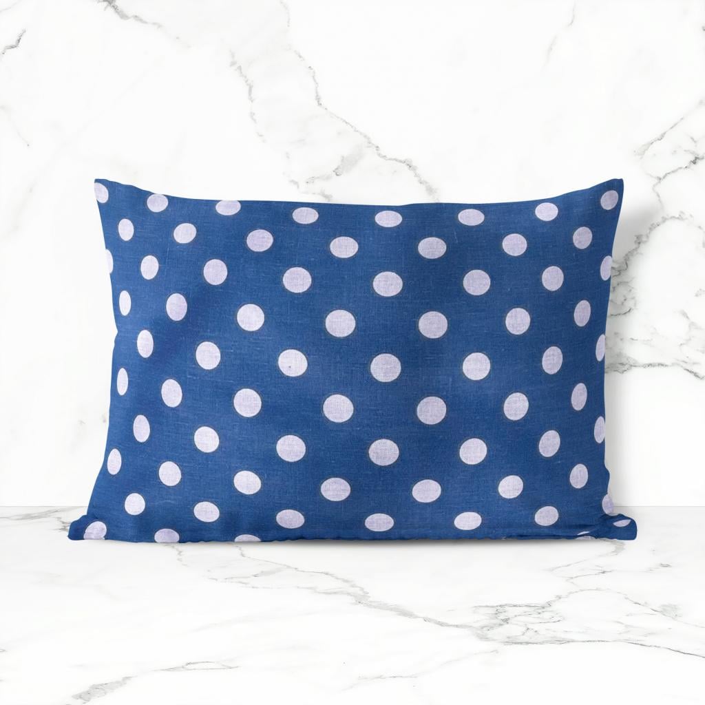 PREVLEKA ZA BLAZINO POLKA MODRA 60X80
