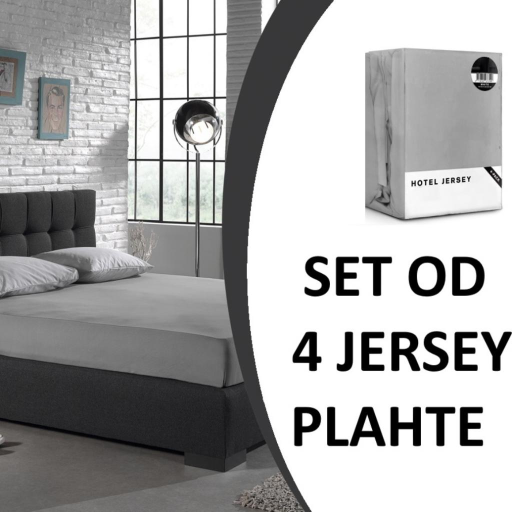 KOMPLET OD 4 JERSEY JOGI RJUHE SIVE