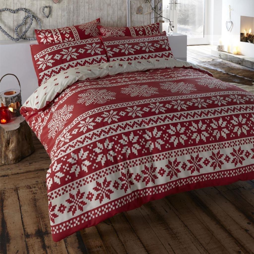 POSTELJNINA OSLO RED
