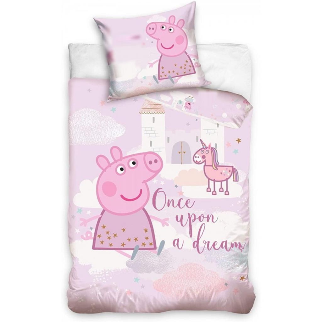 POSTELJNINA PEPPA PIG 140X200 65X65