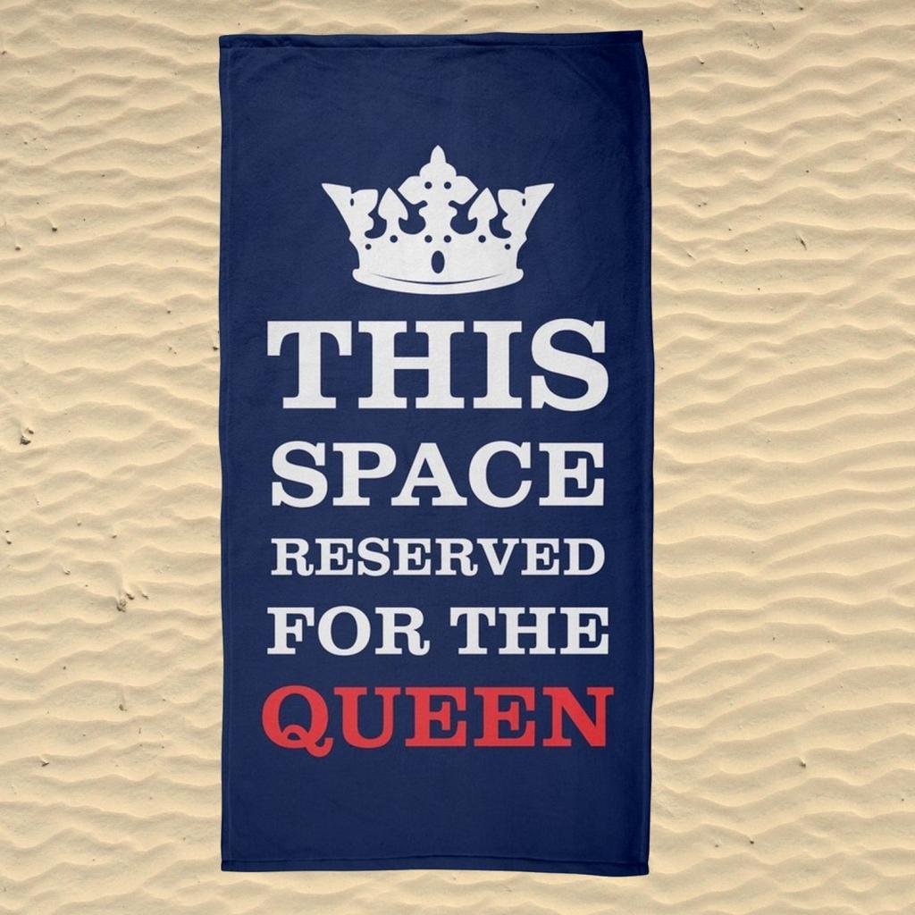 BRISAČA ZA NA PLAŽO RESERVED FOR QUEEN
