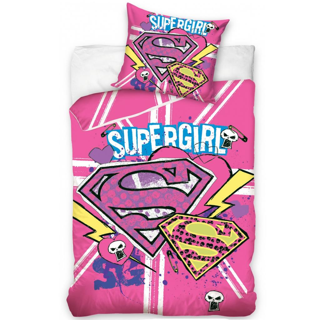 POSTELJNINA POSTELJINA SUPERGIRL 140X200