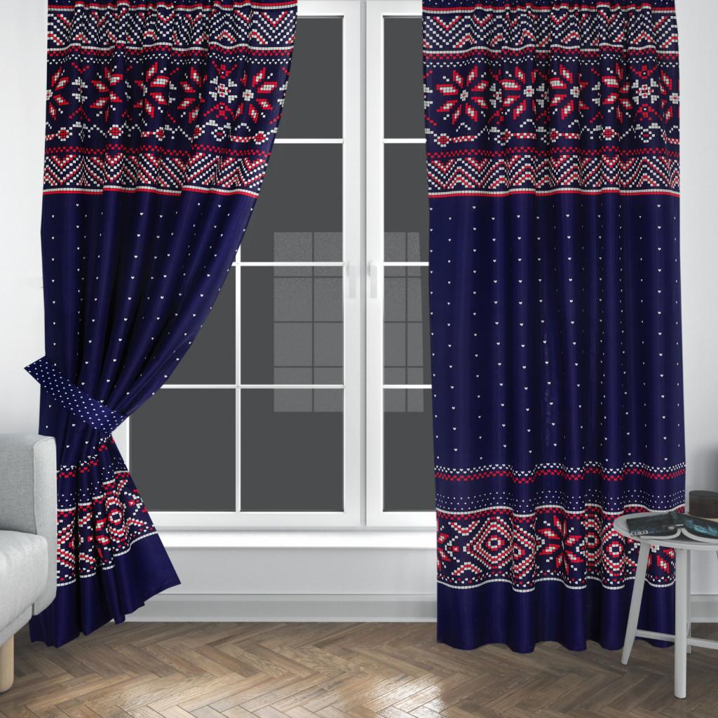 KOMPLET 2 ZAVES XMAS NORGE NAVY