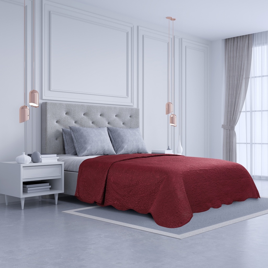 POSTELJNO PREGRINJALO BELLISSIMO ELEGANCE BORDO 150X220