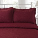 SET 2 PREVLEK ZA VZGLAVNIK ELEGANCE BORDO
