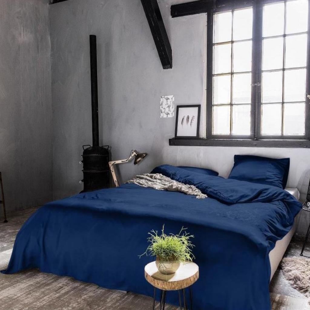 POSTELJNINA BRUSSEL BLUE