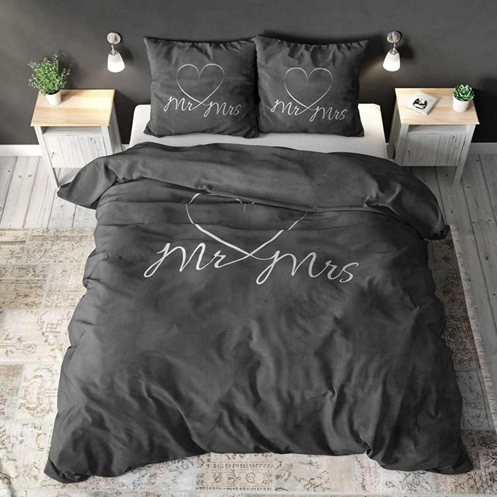 POSTELJNINA ELITE MR AND MRS ANTHRACITE