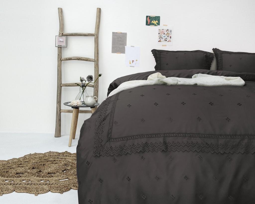 POSTELJNINA FANCY ANTHRACITE