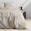 SATENASTA POSTELJNINA LOUIS CREAM
