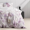 SATENASTA POSTELJNINA ELVIRA PURPLE