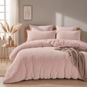 POSTELJNINA TEDDY CHECK PINK 
